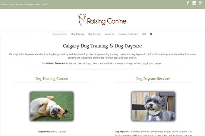 Raising Canine